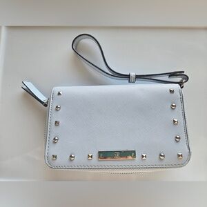 NY&CO Studded Wristlet Wallet – Light Blue | Brand New NWOT